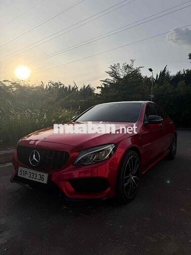 Mercedes-Benz C300 AMG 2017 Sedan Đỏ