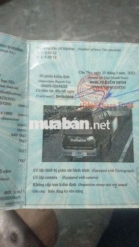 Daihatsu Hijet 1992 Xanh 6 chỗ