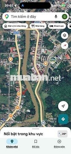 Hot! Đất mặt tiền QL55 cách Đức Mẹ TaPao 500m