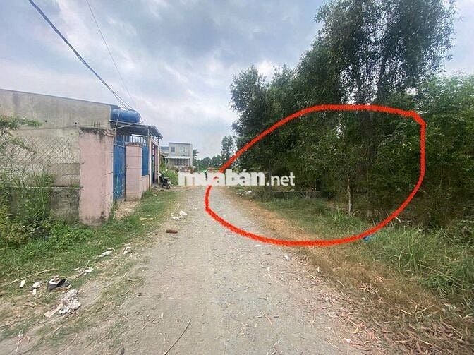 Đất  thổ cư 100% (sau lưng Chợ Đức Hòa), 10mx34m, 2,6 tỷ, thương lượng