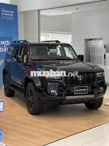 Toyota Land Cruiser Prado Hybrid màu Đen