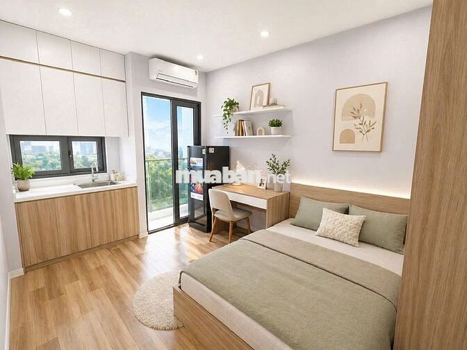 CĂN HỘ STUDIO MỚI FULL NỘI THẤT PHÚ DIỄN, ĐH TÀI NGUYÊN VÀ MÔI TRƯỜNG 