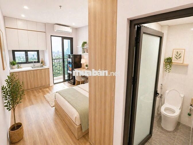 CĂN HỘ STUDIO MỚI FULL NỘI THẤT PHÚ DIỄN, ĐH TÀI NGUYÊN VÀ MÔI TRƯỜNG 