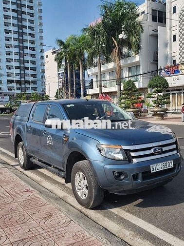Ford Ranger 2015 Xanh 4 chỗ Dầu