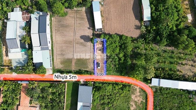 Đất mặt tiền nhựa Gò Dầu sát chợ Phước Thạnh