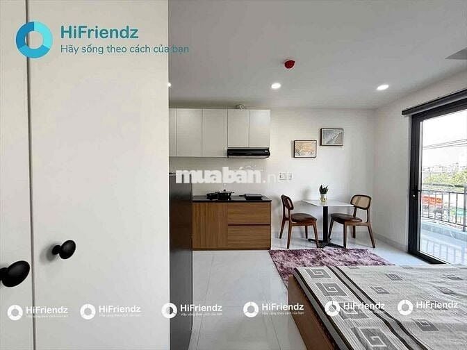 CHO THUÊ PHÒNG STUDIO NHÌU NỘI THẤT BAN CÔNG NGAY NGÃ TƯ BẢY HIỀN