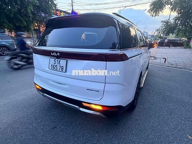 Kia Carnival Signature 2022 Dầu 63.000 km Trắng