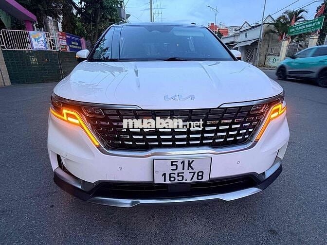 Kia Carnival Signature 2022 Dầu 63.000 km Trắng