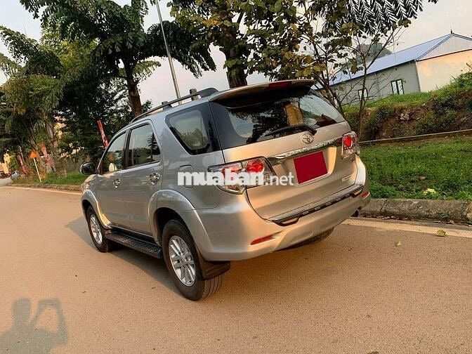 Bán Toyota Fortuner 2015 Số sàn Bạc 7 chỗ Ghế da