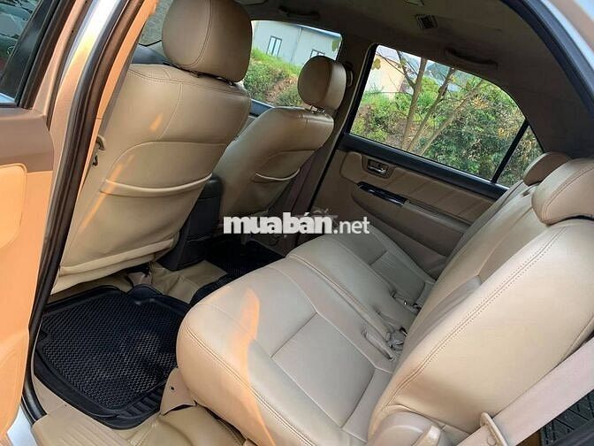 Bán Toyota Fortuner 2015 Số sàn Bạc 7 chỗ Ghế da