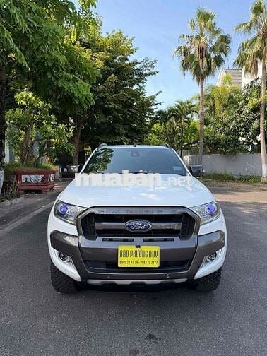 Ford Ranger Wildtrak 2016 Trắng 105000km