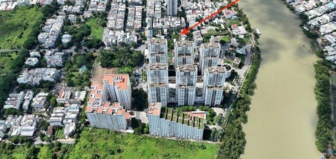 Đất kdc Công ích Phú Mỹ 7x19 giá 14.99 tỷ xây 6 lầu