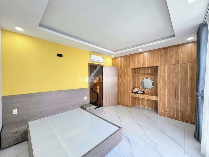 Nhà 8x9m 1 trệt 3 lầu 4PN 5WC góc 2 mặt HXH LK 8-9 . Giá 6.97 tỷ