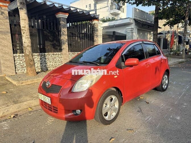 Toyota Yaris 1.3 AT 2008 Đỏ 75.000 km