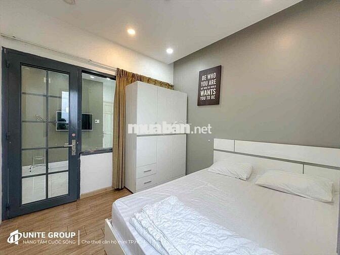 Cho thuê căn hộ 1PN tách bếp - Thang máy siêu thoáng Dương Bá Trạc Q8