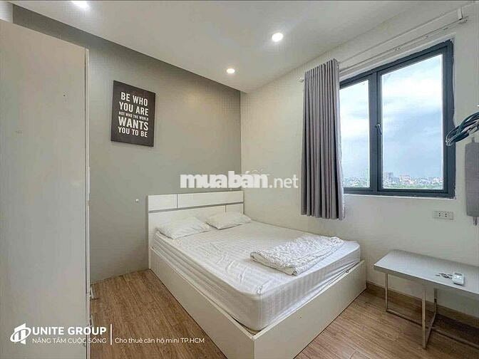 Cho thuê căn hộ 1PN tách bếp - Thang máy siêu thoáng Dương Bá Trạc Q8
