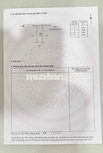 Hot…Giá chi 350 triệu sở hữu nền đất thổ cư 42m2