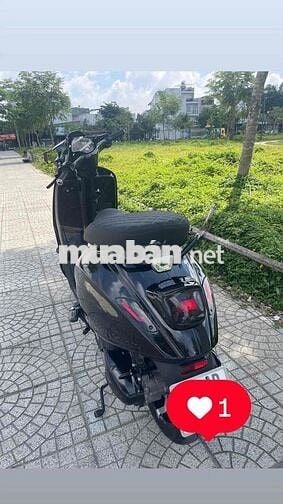 Piaggio Vespa iGet Đen bóng Xe tay ga