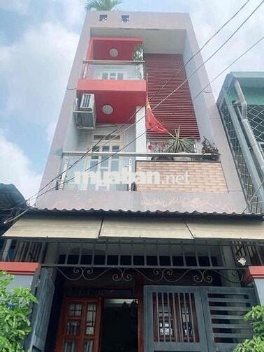 NHÀ 4T HUỲNH TẤN PHÁT QUẬN 7- 4PN- SHR HOÀN CÔNG- GIÁ 5 TỶ HƠN- KDC HH