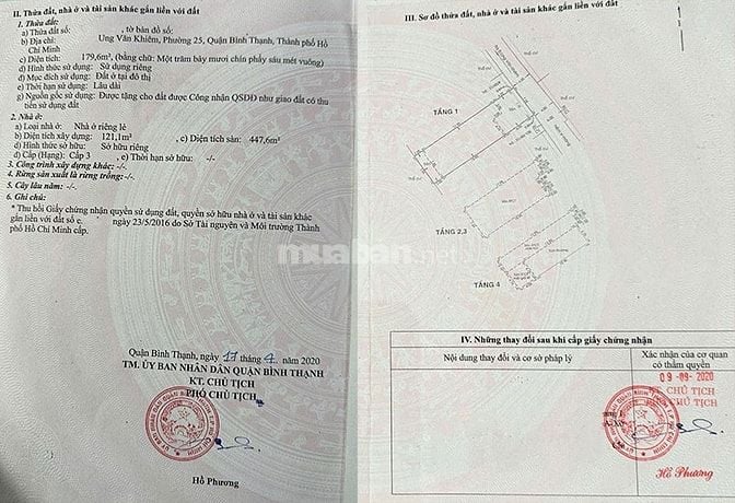 Bán toà CHDV Ung Văn Khiêm, Bình Thạnh, 7x25m, 4 tầng, 29p, 45 tỷ