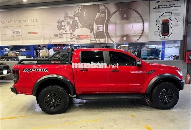 Ford Ranger Raptor 2021 Đỏ 66.000 km