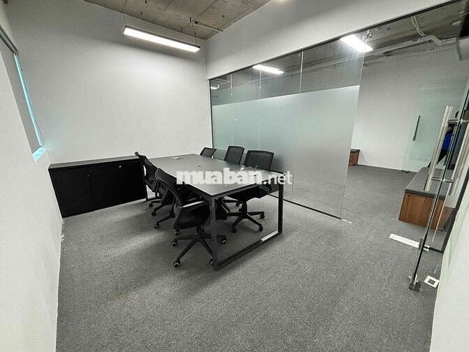 Cho thuê VP Nguyễn Trãi Q5, 75m2, full nội thất, ngăn sẵn phòng họp