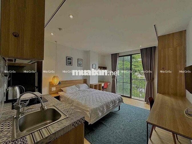 Căn hộ studio full nội thất ban công thoáng đường Trần Hưng Đạo quận 5