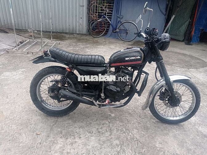 Honda CD 125 Đen 2 máy