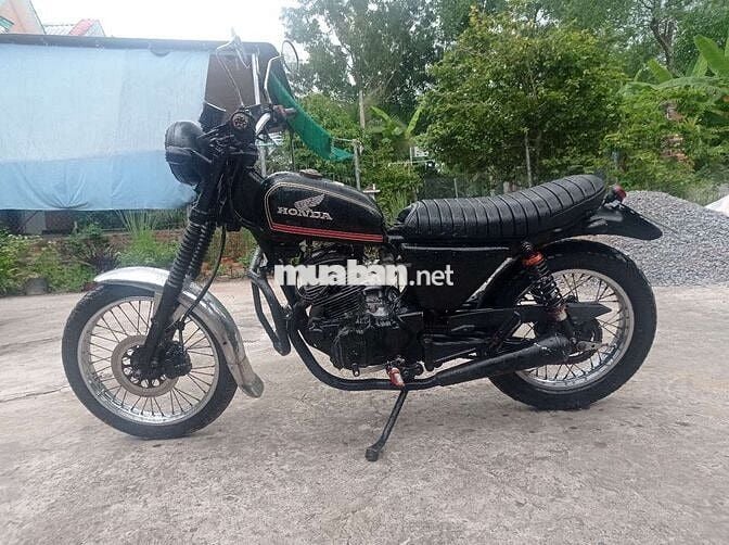 Honda CD 125 Đen 2 máy