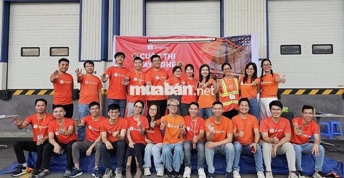 TUYỂN 10 NHÂN VIÊN KHO SHOPEE LIÊN CHIỂU 10-11 TR