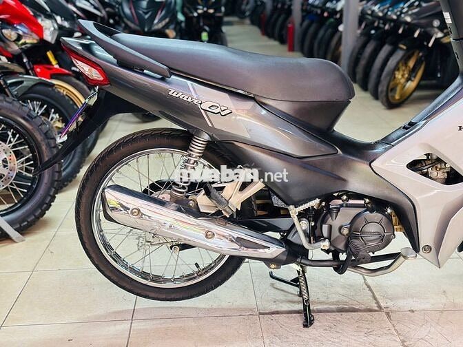 XE MÁY THỊNH PHÁT- WAVE A 110 TRẮNG XÁM CỔ ĐIỂN