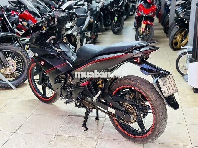 XE MÁY THỊNH PHÁT- EXCITER 150 ĐEN NHÁM CUỐI  2018