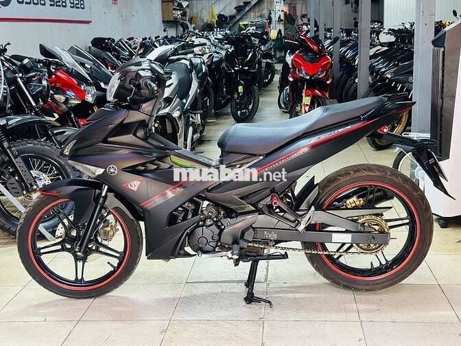 XE MÁY THỊNH PHÁT- EXCITER 150 ĐEN NHÁM CUỐI  2018