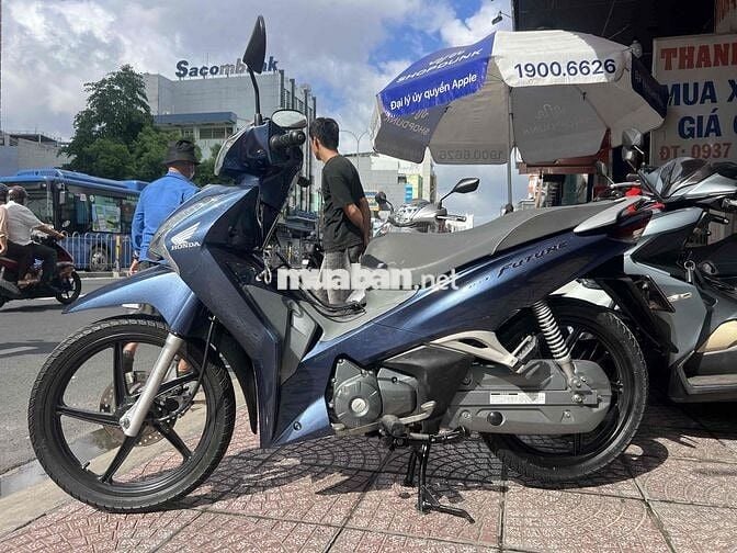 Honda Future 2024 Xanh xi măng 10496 km