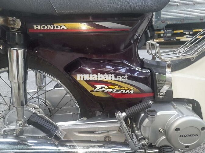 Honda Super Dream 2002 Trắng, Đỏ, Đen