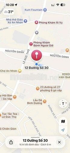 Phòng chính chủ 12 đường số 30 gần IUH cs NVD