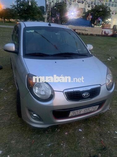 Kia Morning 2010 Bản nhập màu Bạc