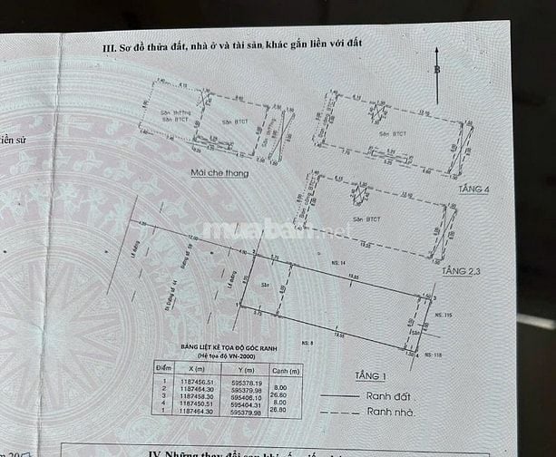 Bán nhà MT 25m đường số 59 quận 6 dòng tiền 90tr/ tháng