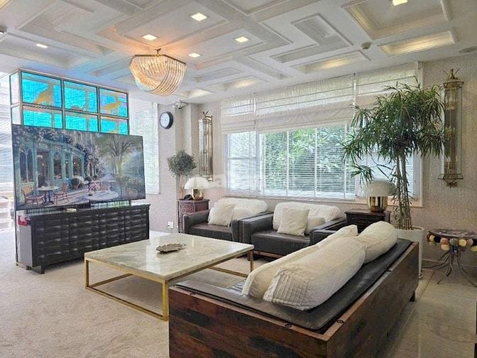 BÁN GẤP BIỆT THỰ SONG LẬP VĂN QUÁN, 230M2 × 3.5 TẦNG, MT 10M, 49.5 TỶ