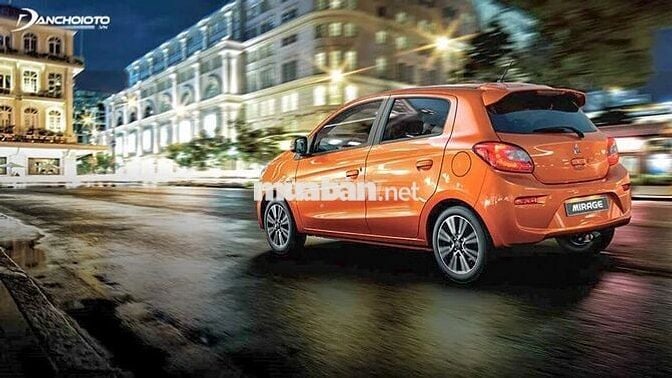 Mitsubishi Mirage 2017 Thái Lan màu Cam