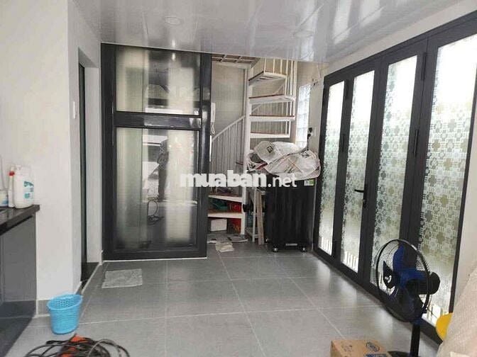 NHÀ CHU VĂN AN P12 BÌNH THẠNH 4 TẦNG THANG MÁY HẺM XE HƠI 3.5 TỶ TL