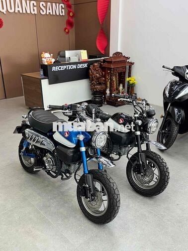 Monkey 125cc Xanh - Đen chuẩn lướt 3000 km