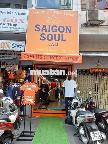 Bán nhà MT số 251 Đề Thám, P. PNL, Q.1, TPHCM, KHU TÂY.