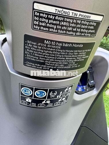 SH Mode ABS date 2019 max đời chuẩn rin lướt