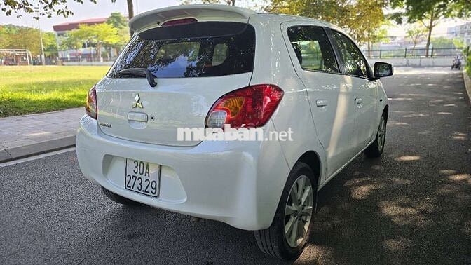 Mitsubishi Mirage AT 2014 16 vạn km Trắng
