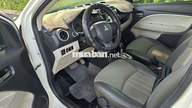 Mitsubishi Mirage AT 2014 16 vạn km Trắng