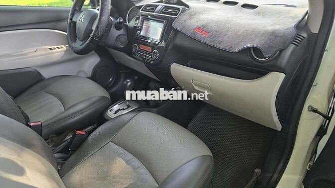 Mitsubishi Mirage AT 2014 16 vạn km Trắng