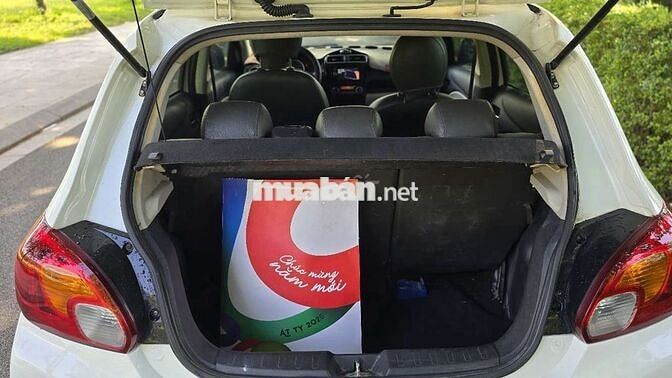 Mitsubishi Mirage AT 2014 16 vạn km Trắng