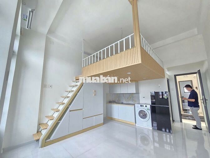 CHO THUÊ CHDV MỚI 100% FULL NT LÊ ĐỨC THỌ GÒ VẤP HẺM XE TẢI 8M. 