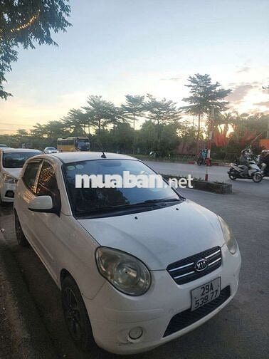 Kia Morning 2012 Số sàn 18 vạn km Trắng